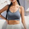 Women's Gathered Anti-shock Sports Fitness Yoga Collects Breasts One-piece Sling Back Underwear