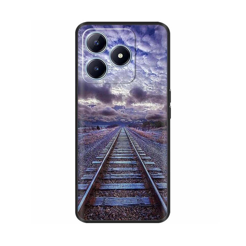 For Realme C61 Case Realme C63 Phone Cases Cartoon Full Coverage Cover Soft Liquid Silicone Case For Realme C61 C63 RealmeC61
