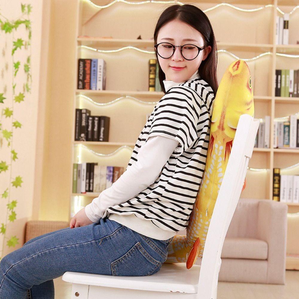 Cartoon Fish Simulation Carp Plush Toy Carp Plush Goldfish Pillow Dolls  Toy for Little Kids