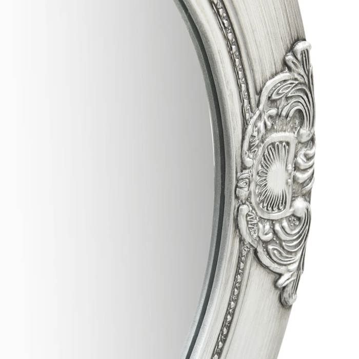 VidaXL Miroir mural style baroque 50 cm Argenté 320346