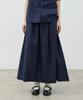 ASP W Flare Banding Skirt - Navy