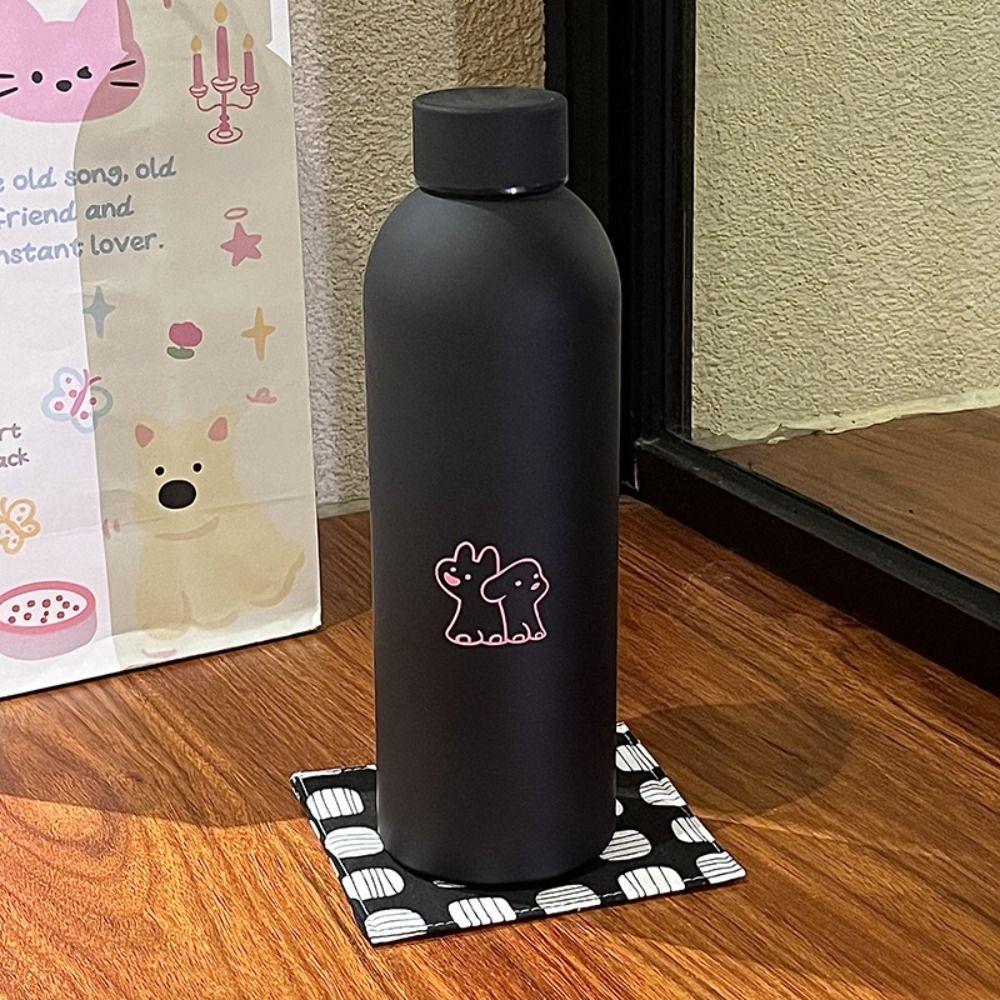 Small Mouth Small Caliber Thermal Cup Drinking Kettle Coffee Thermos Mug  Children Girls Boy
