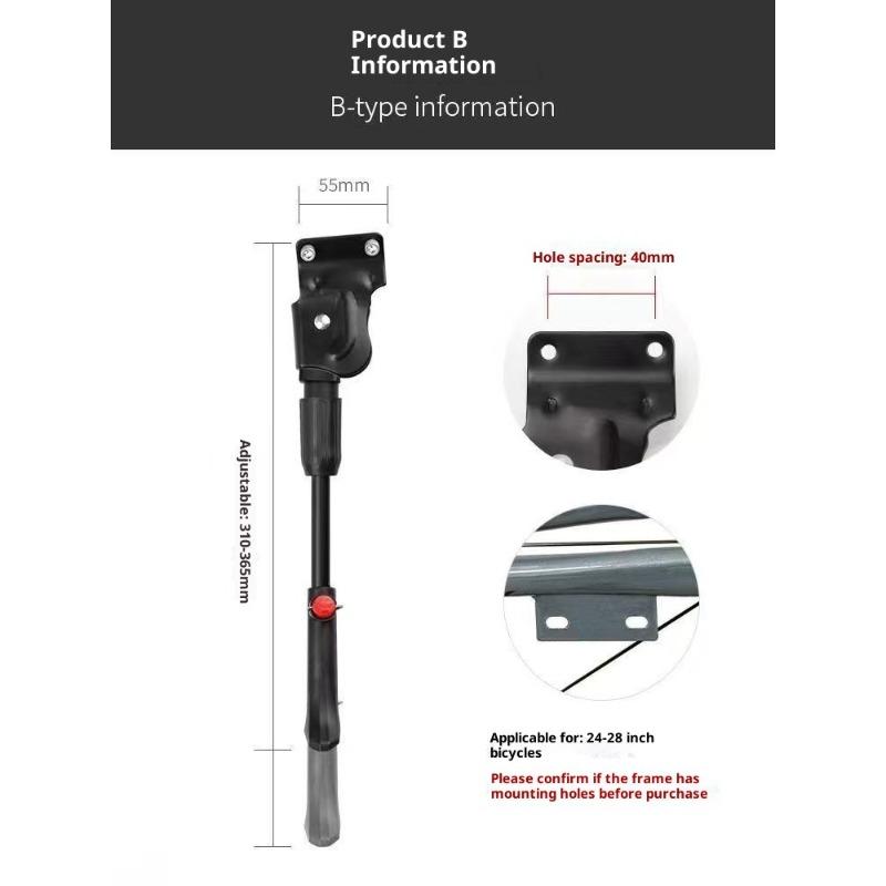 Fahrrad Fußstütze Kantenschutz Parkständer Mountainbike Dreibeinstütze Fußstütze Fahrradzubehör