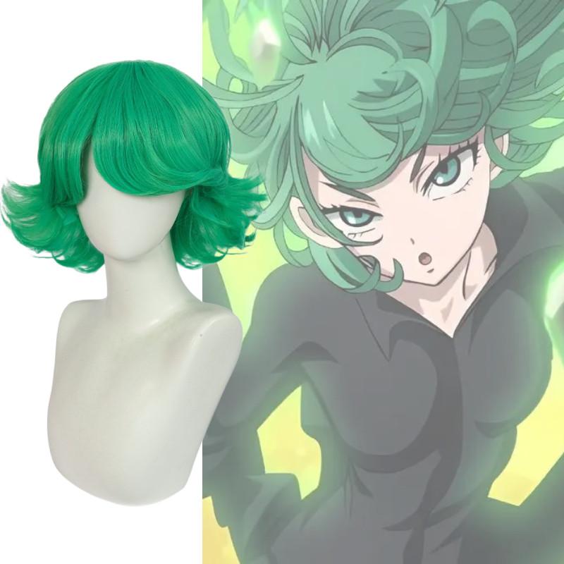 One Punchman Cosplay Wig With Hightemperature Silk For Role Play And Scene Use