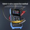 FNIRSI High-Precision Lithium Battery Voltage & Resistance Meter for 18650 Batteries
