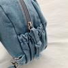 Denim Backpack Lightweight Casual Women Outdoor Sports Mini Backpack