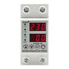 40A 63A 230V RGB Over Under Voltage Protector Relay Device Switch Breaker Din Rail Protector Relay Over Current Protection Limit