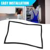 Reliable Refrigerator Freezer Door Seal 28.34 Inches Wide Strong Rubber Material Easy Installation