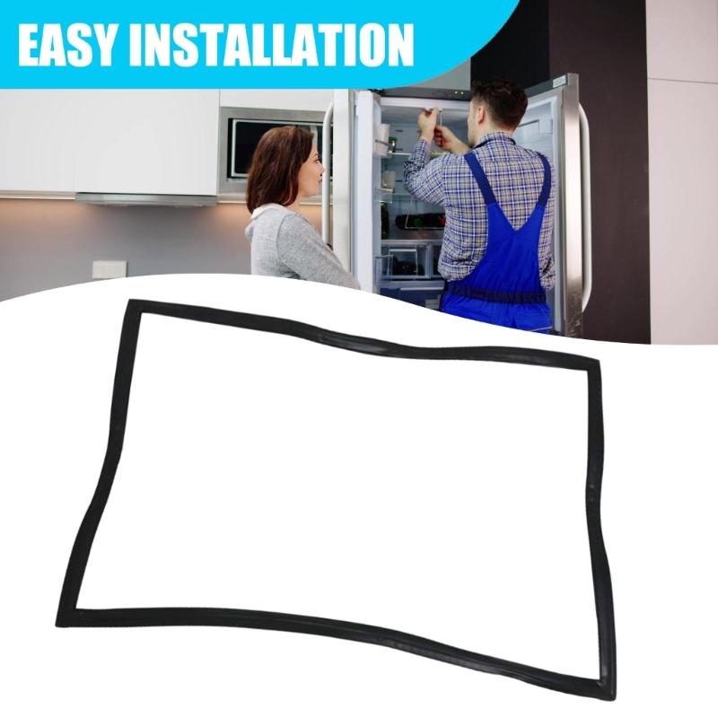 Reliable Refrigerator Freezer Door Seal 28.34 Inches Wide Strong Rubber Material Easy Installation