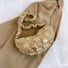 Large capacity bag women's 2025 new summer niche design shoulder messenger bag fashion casual underarm dumpling bag