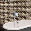 3D Mosaik Kristall Porzellan Fliesenaufkleber - DIY Wasserdicht Selbstklebend Wand- & Bodendekor