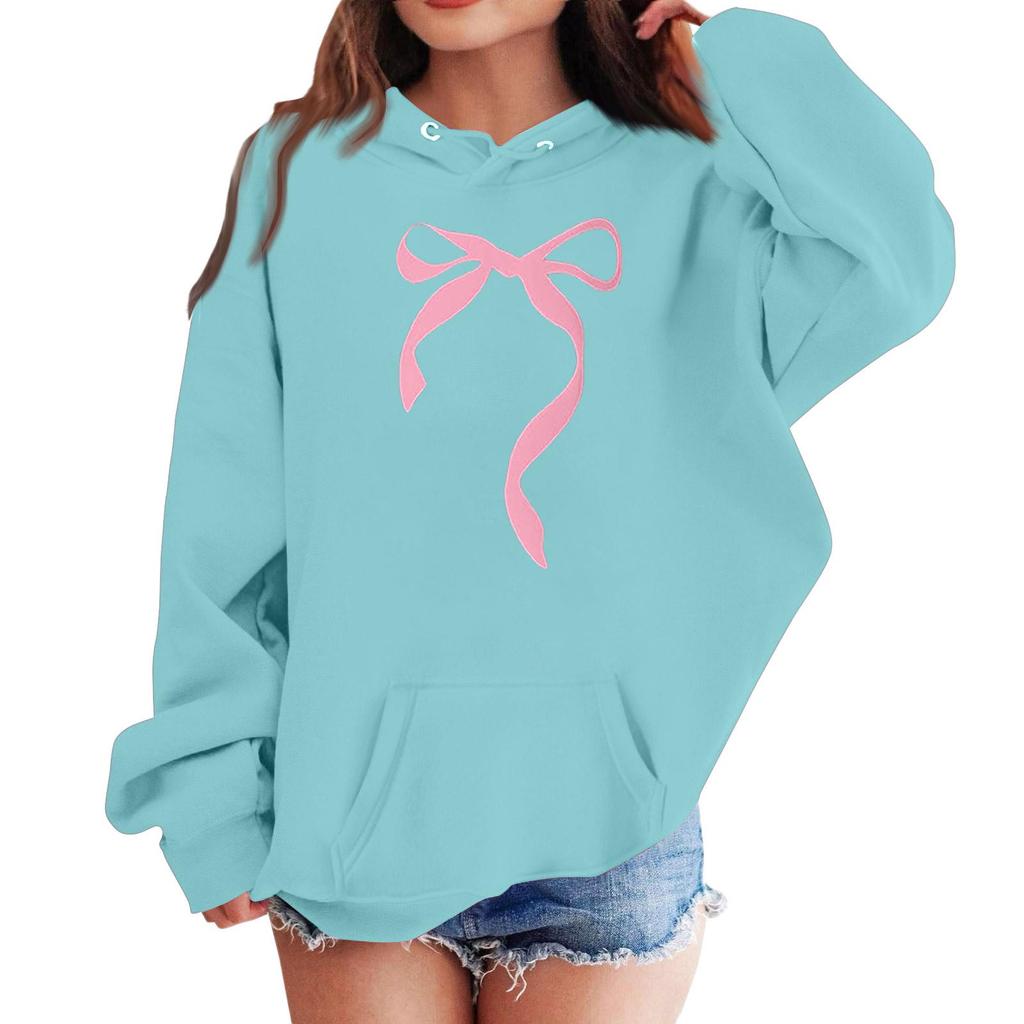 Sweatshirts For Teen Girls Hoodies Long Sleeve Drawstring Pullover Cute Oversized Hoodie