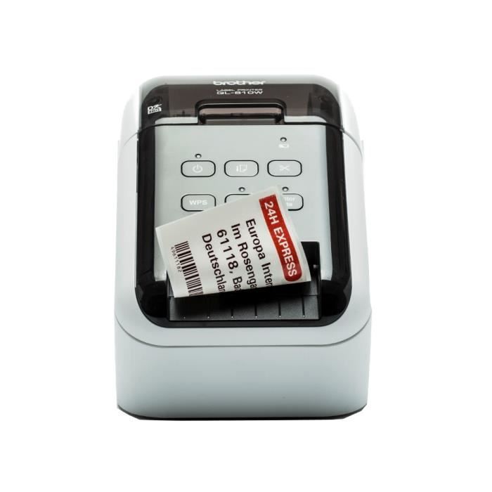Imprimante à étiquettes - BROTHER - QL-810WC - Thermique directe - 300 x 600 DPI - Noir et Blanc