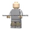 Military Minifigure Wearable Accessories: Knee Pads, Leg Guards, and Armor Plates for Kids Building Blocks, 50g