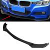 Universal Lip Body Kit for Cars Glossy Black ABS Front Lip Split Body Kit Spoiler Glossy Black Fits Universal