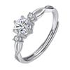 Adjustable Entangled Rings for Trendy Women Eternities Wedding Promise Engagement Jewelry Accessory Casual Wear