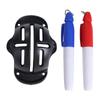 8Pcs/Set Vibrant Colors Golf Ball Line Marker Set Precision 4 Pens Golf Balls Alignment Exerciser Line Marker Tool
