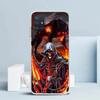 Death Grim Reaper Skull Scythe Soft Cover for Samsung Galaxy A12 A22 A32 A52 A72 A02S Phone Case Note 20 Ultra 10 S10 Plus A51 A