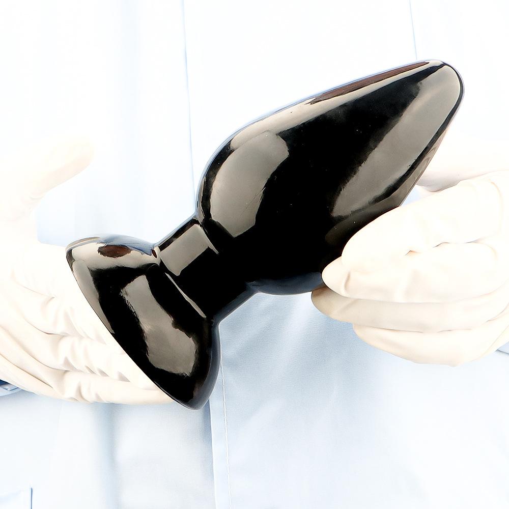 Big Butt Plug Sex Toys  Anal Dildos Black Penis PVC Realistic Dick Fisting Pegging