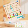 Children's Magnetic Maze Color Matching Montessori Toys Concentration Training Early Education Logic Thinking for 3+ Children