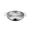 Conjoined Double Handles Cooking Pan Stainless Steel Soup Basin Korean Style Pot  Ramen