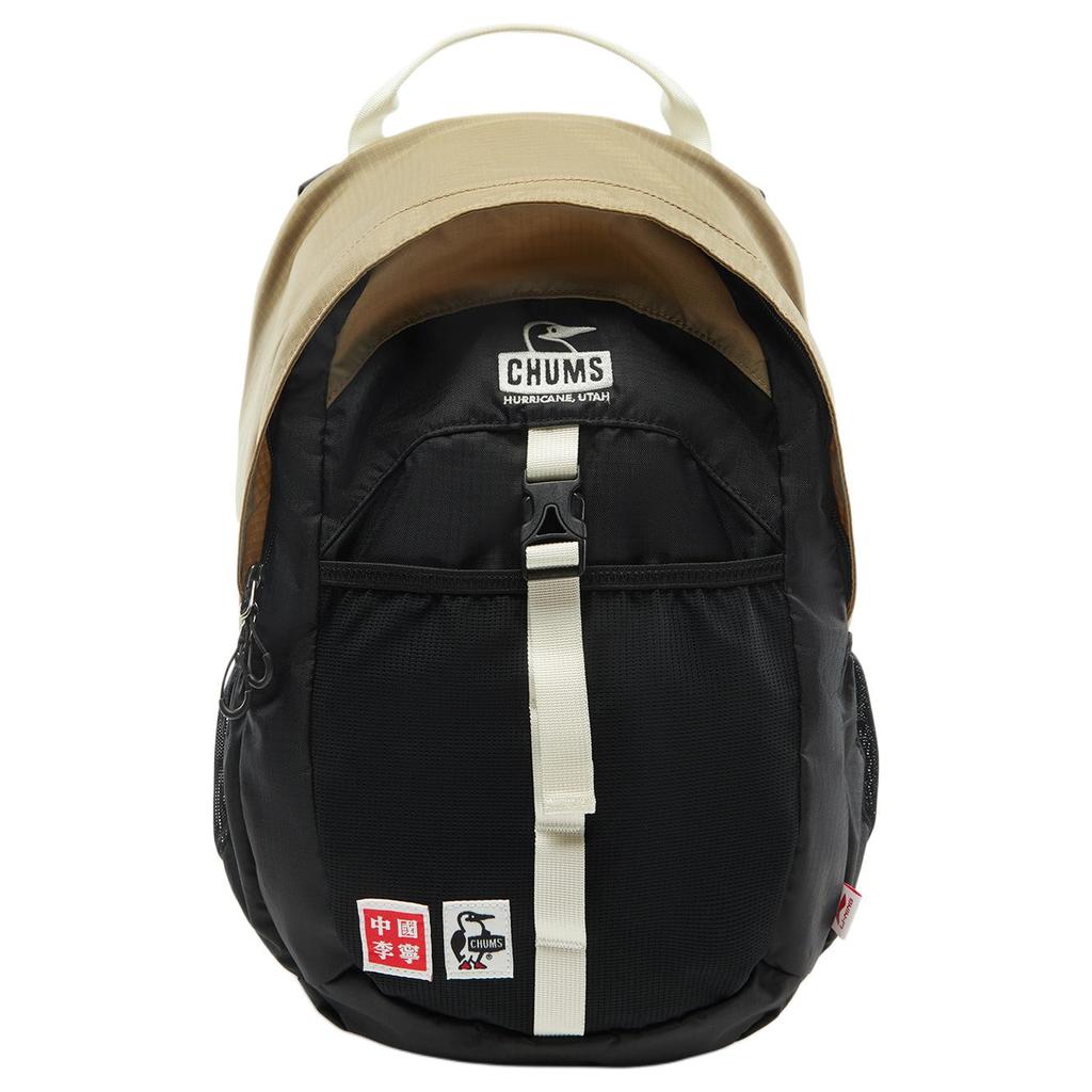 New LiNing CHUMS Collaboration Nylon Backpack Unisex Seaweed Umber ABSV091-2