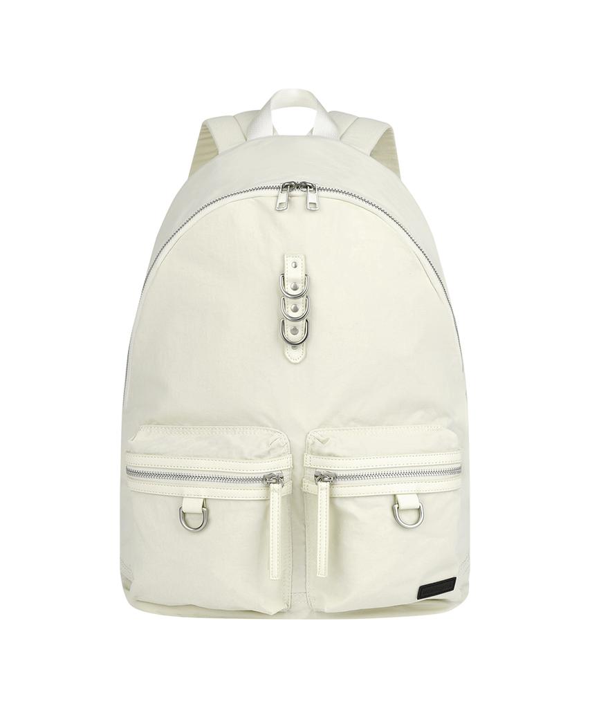 Mahagrid Two Pocket Backpack Ivory(Mg2Gsmab50A)