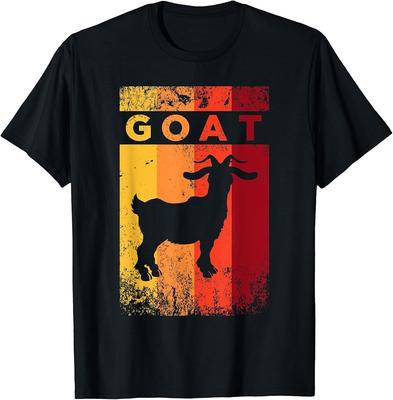 Vintage Style Goat Silhouette Funny Goat Lover Gift T-Shirt Unisex T-Shirt