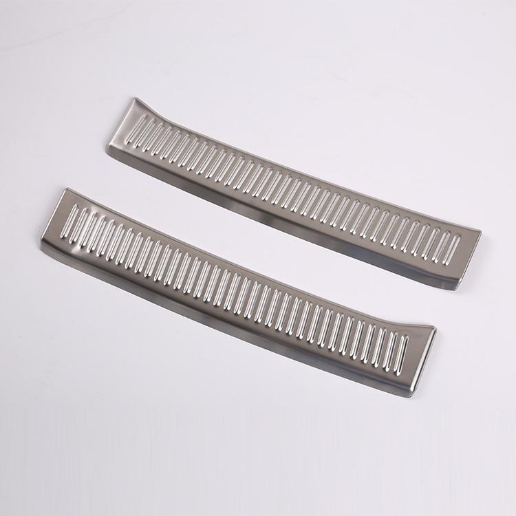 

Автомобильные аксессуары, внутренняя защита заднего бампера, защита багажника, накладка на порог, накладка для Mercedes Benz B class W247 серебряный