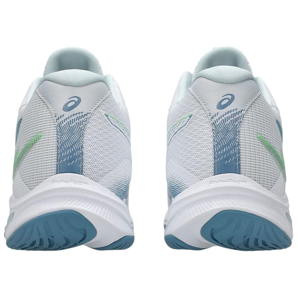 Asics NETBURNER BALLISTIC FF MT 4 Volleyball Shoes Men's White Blue 1051A090-102