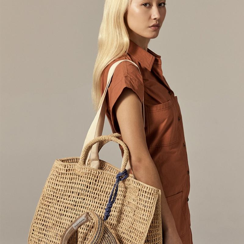 Helen Kaminski Raffia Code Hat Clip Hxsaac00710