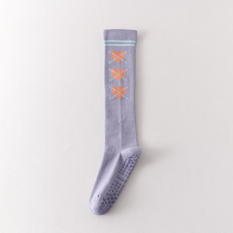 10Pair Pressure Stockings Children Dispensing Non-Slip Yoga Sports Socks Love College Wind Knee Calf Socks Women'S Socks