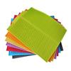 Silicone Draining Board Mat Dish Drying Mat Draining Mat Foldable Eco-Friendly Drainer Mat Large Drain Pad Heat Resistant Pot