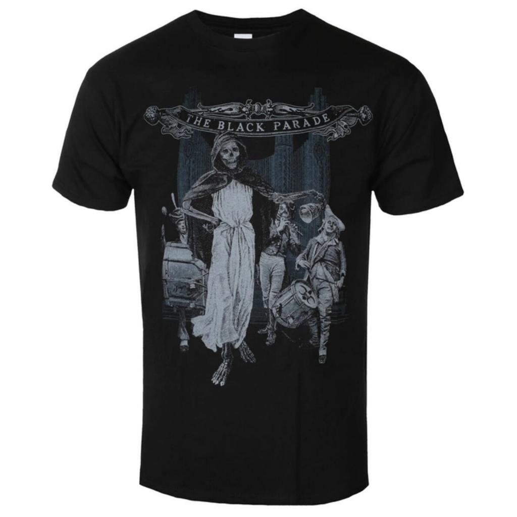 My Chemical Rounisexce Shredded Pattern Printed TShirt Gothic Style TShirt Emotional Punk Band For Unisex And Unisex