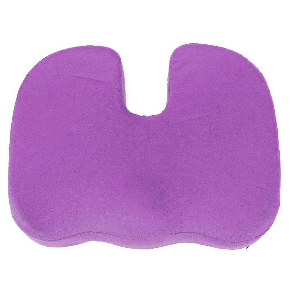 Gel Ortopedický Memory Cushion Foam U Coccyx Cestovní masáž sedadla Auto Kancelářské křeslo Protect Zdravé sezení Prodyšné