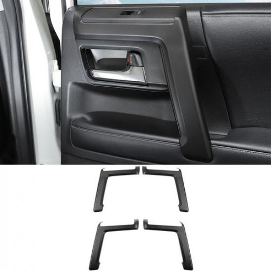 Side Door Armrest Handle Strips Decor Cover Panel Frame Trim For 4runner 2010+