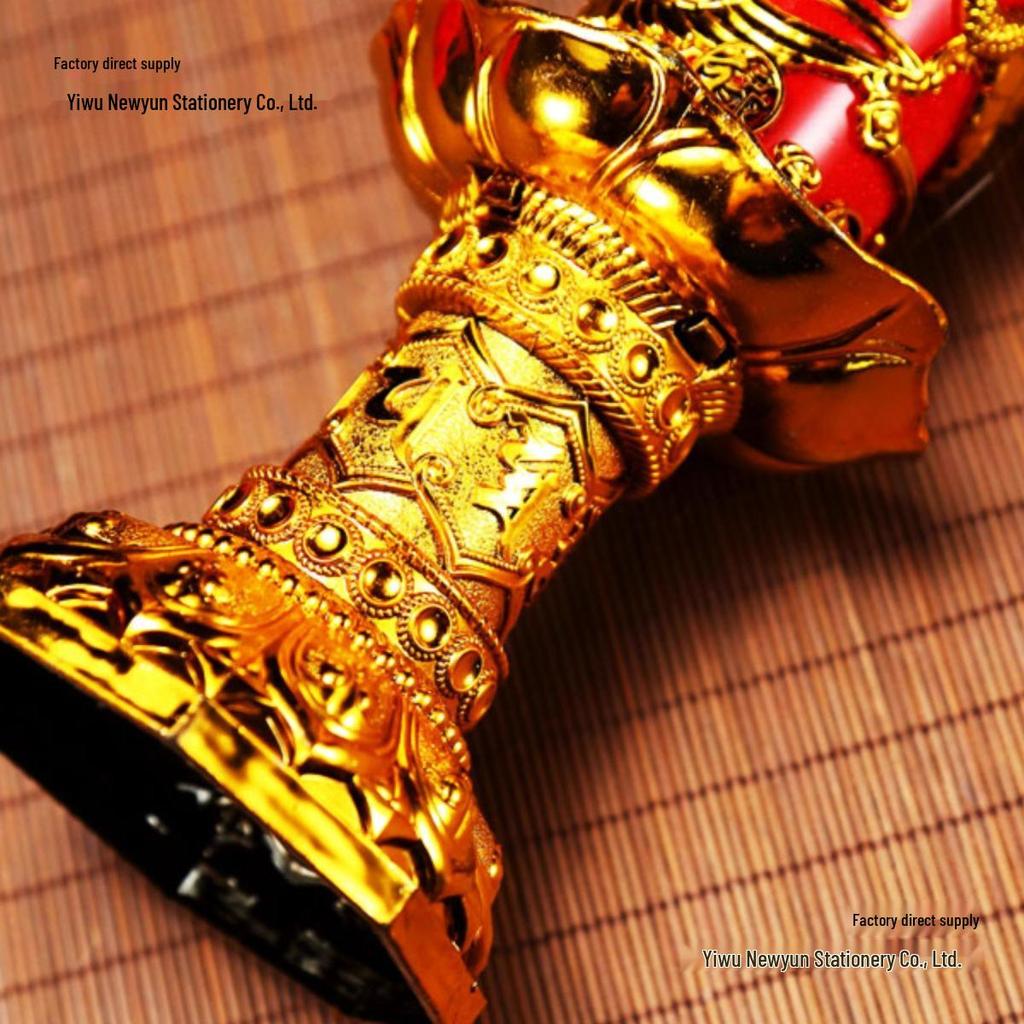 Double Happiness LED Windproof Candle: Dragon & Phoenix Design for Weddings - Safe, Smokeless, Large.