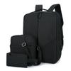 Mens Travel Backpack With Usb Charging And Water Resistant Oxford Fabric For Business Commuting