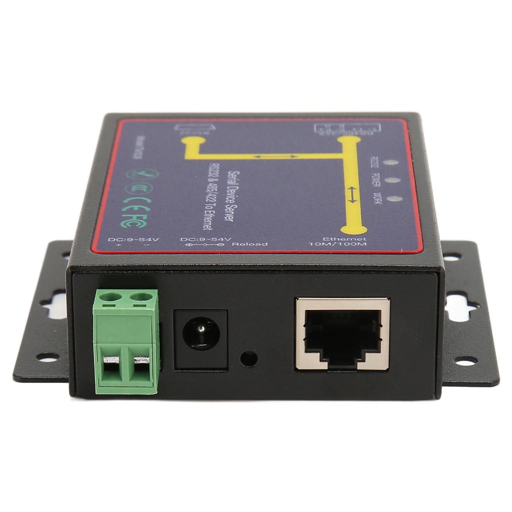 RS232 RS485 RS422 Serial to Ethernet Adapter 10M 100M RJ45 Port 300 až 230400bps TCP IP Server