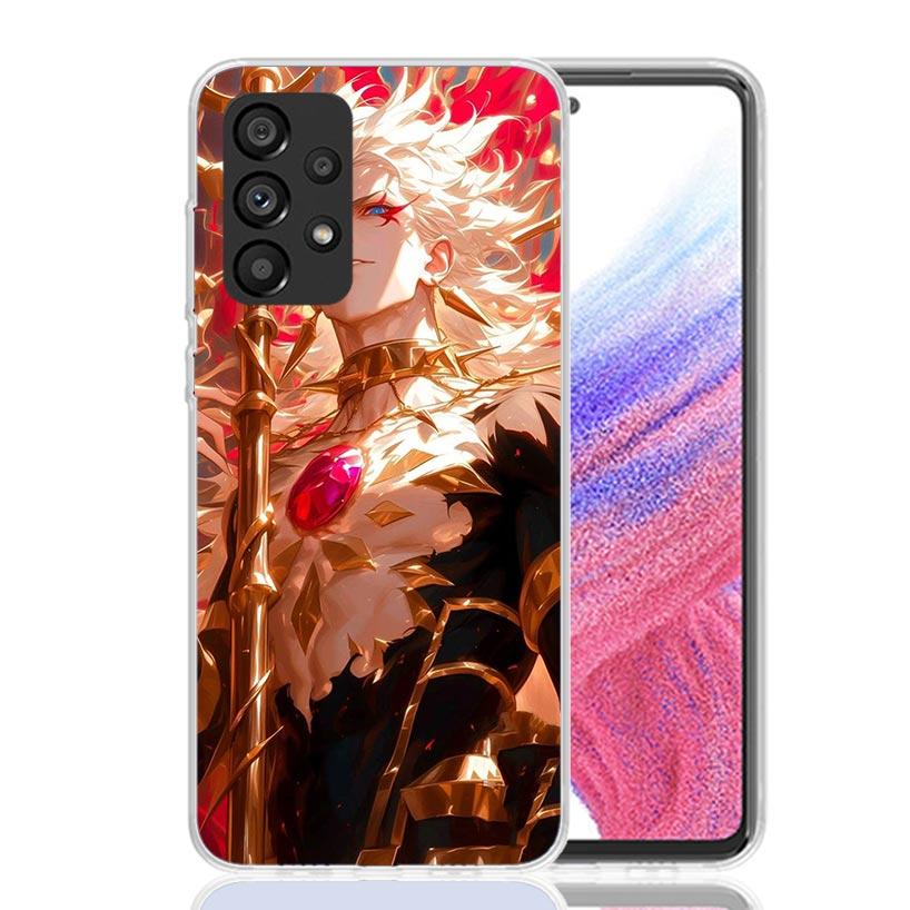 Fate Zero Stay Night Gilgamesh Phone Case For Samsung Galaxy A17 A16 A14 A15 A13 A57 A56 A54 A55 A53 A37 A36 A34 A35 A33 A26 A24
