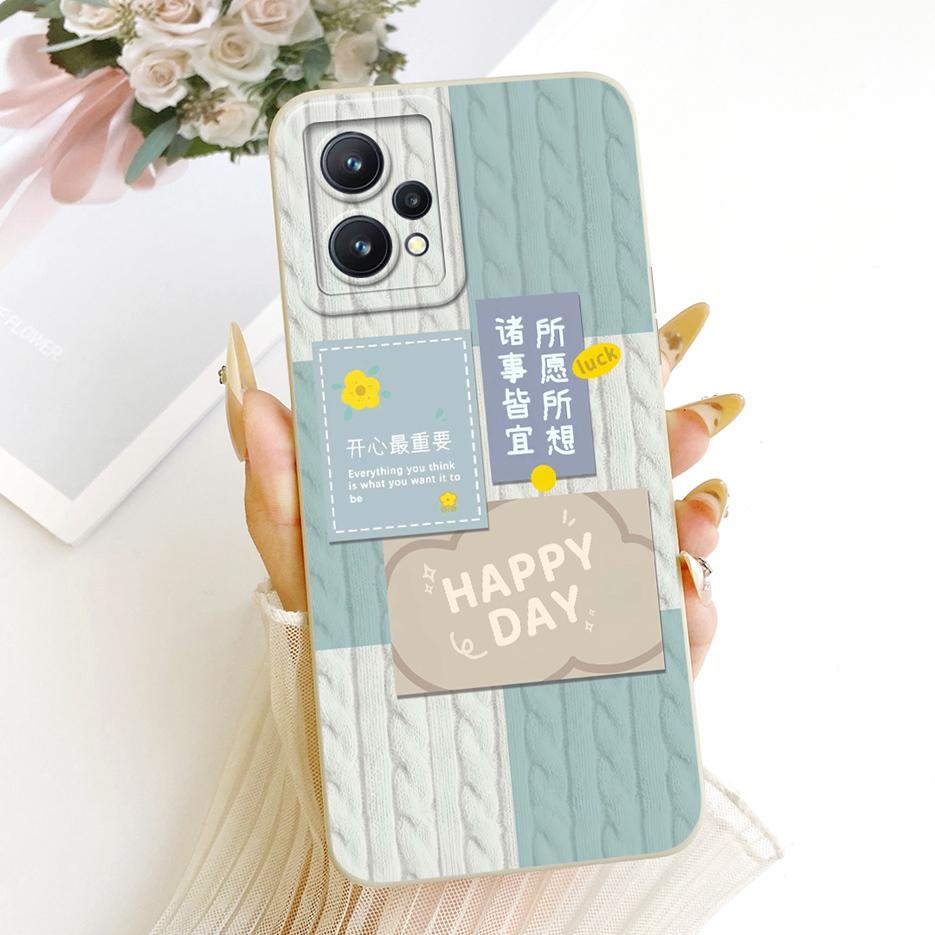 For Realme 9 Case Realme9 Pro 5G Cute Fashion Cartoon Cover Soft TPU Matte Phone Case For Realme 9 Pro Plus Realme9 Pro+ 5G Bags