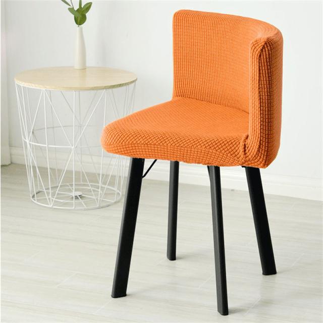 

Cheap 1 Pieces Special Size Chair Cover Polar Fleece Fabric Chair Covers Oval Seat Case For Dining Room And Home