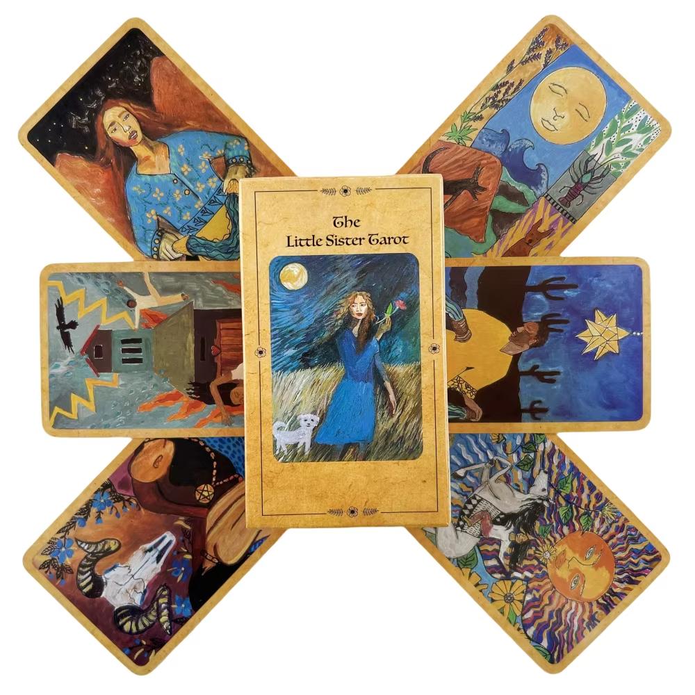 The Little Sister Tarot Witchy Beginner Tarot Learning Tarot Cards For Beginners