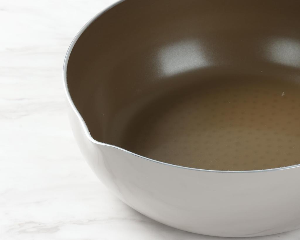 Pearl Metal Extra Deep Frying Pan 22cm IH Compatible Long Life Spin Coat HC-482