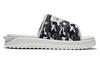 Li Ning Slip Resistant Abrasion Resistant EVA Slide Slippers Men's Gray Black AGAS011-3