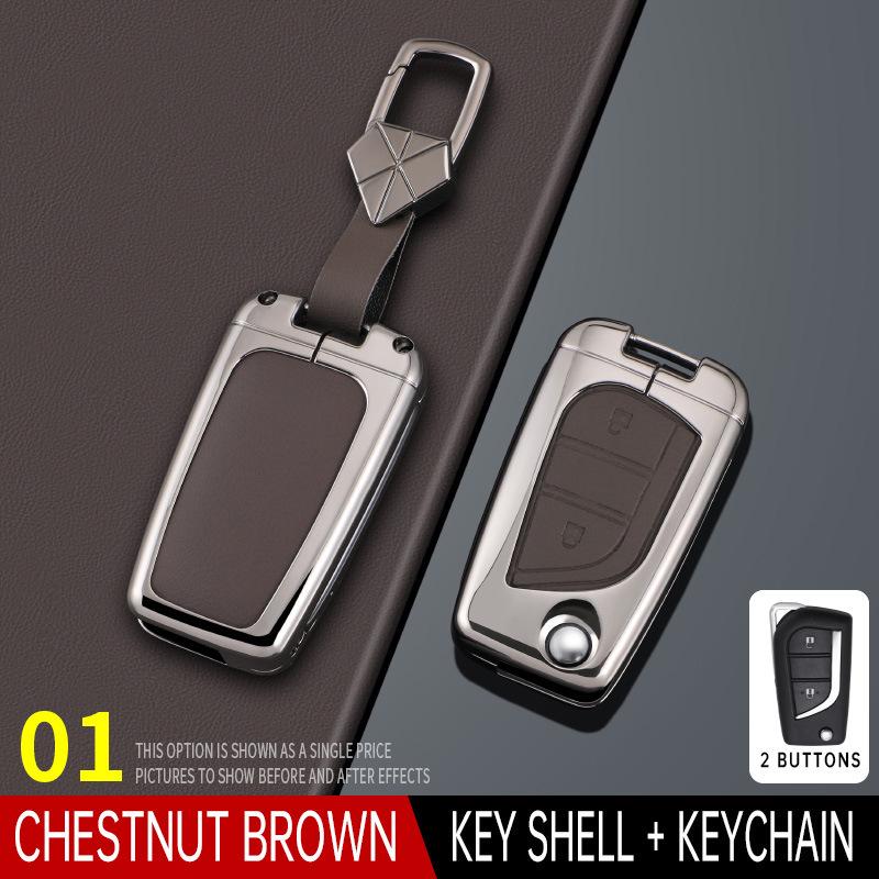Key Cover Shell for Toyota Corolla, Camry, Levin, Highlander, RAV4, Reiz