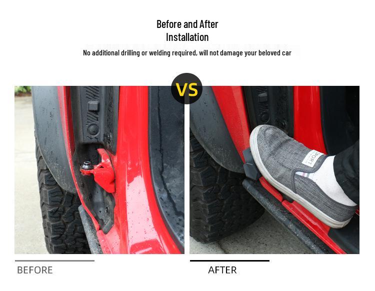 Ford Bronco Multi-Function Door Step Roof Pedal Footrest