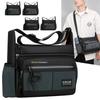 Large-capacity Multi  Layer Joker Shoulder Bag Oxford Business Crossbody Bag Outdoor Travel Water Cup Storage Portable Men's Bag.