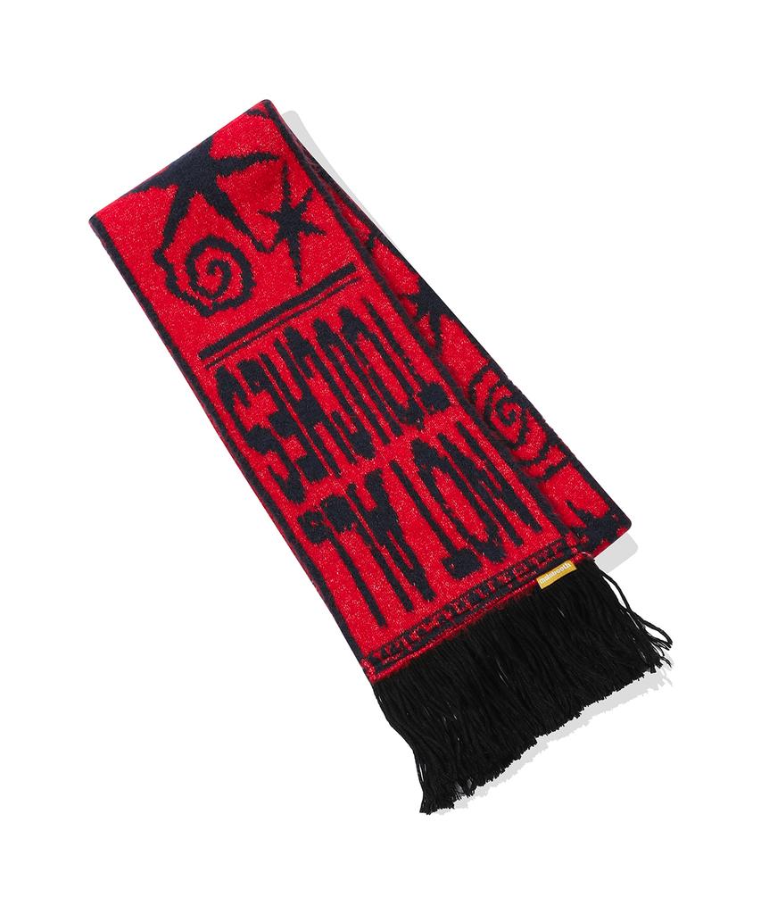 MAINBOOTH Touchless Tassel Muffler(Red)