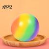 Flour Filled Stress Toy Rainbow Ball Squeeze Slow Rising Relief Elastic Colorful Home Office Desk Decompression Tool